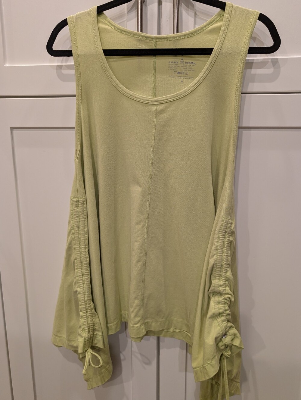 Neon Buddha Green Tank Top